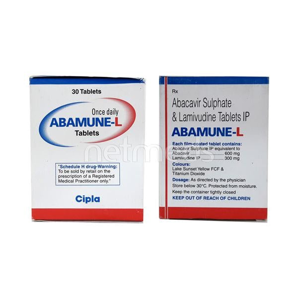 Abamune L Tablet (Abacavir/Lamivudine)