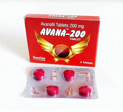 Avana 200mg Tablet (Avanafil)