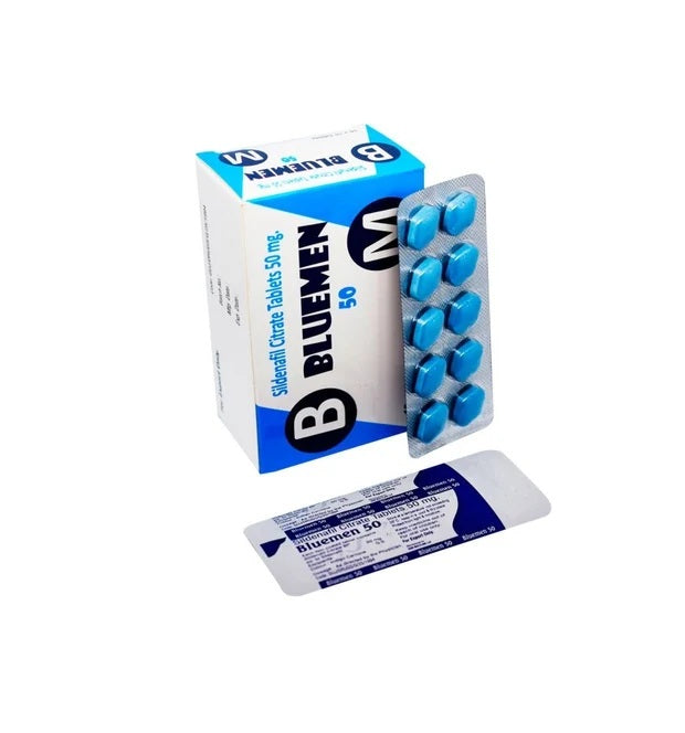 Bluemen 50mg Tablet (Sildenafil Citrate)
