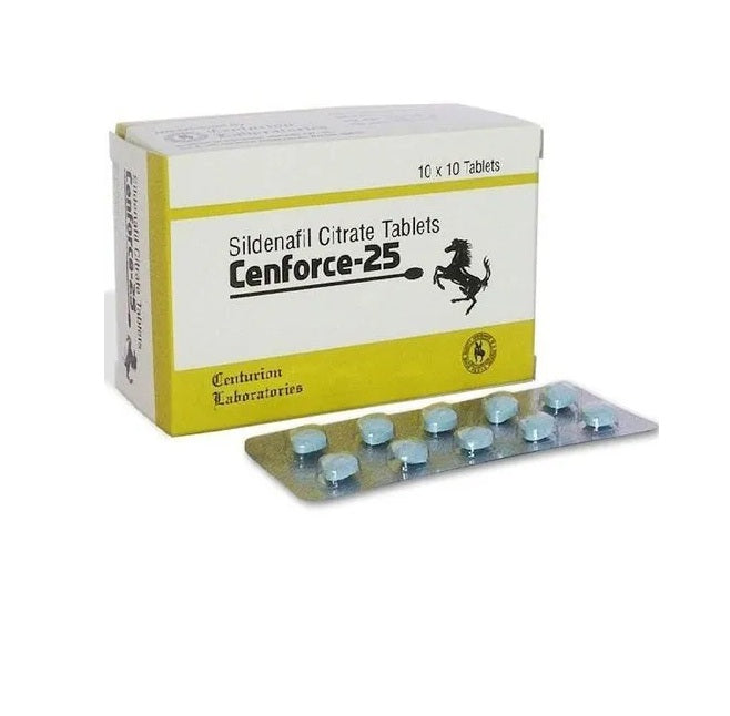 Cenforce 25mg Tablet (Sildenafil Citrate)