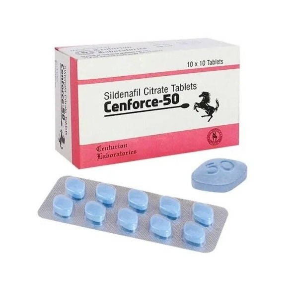 Cenforce 50mg Tablet (Sildenafil Citrate)