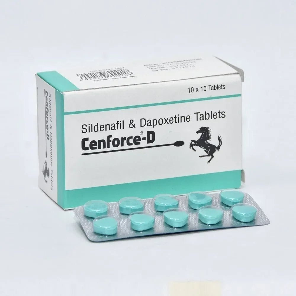 Cenforce D Tablet (Sildenafil/Dapoxetine)