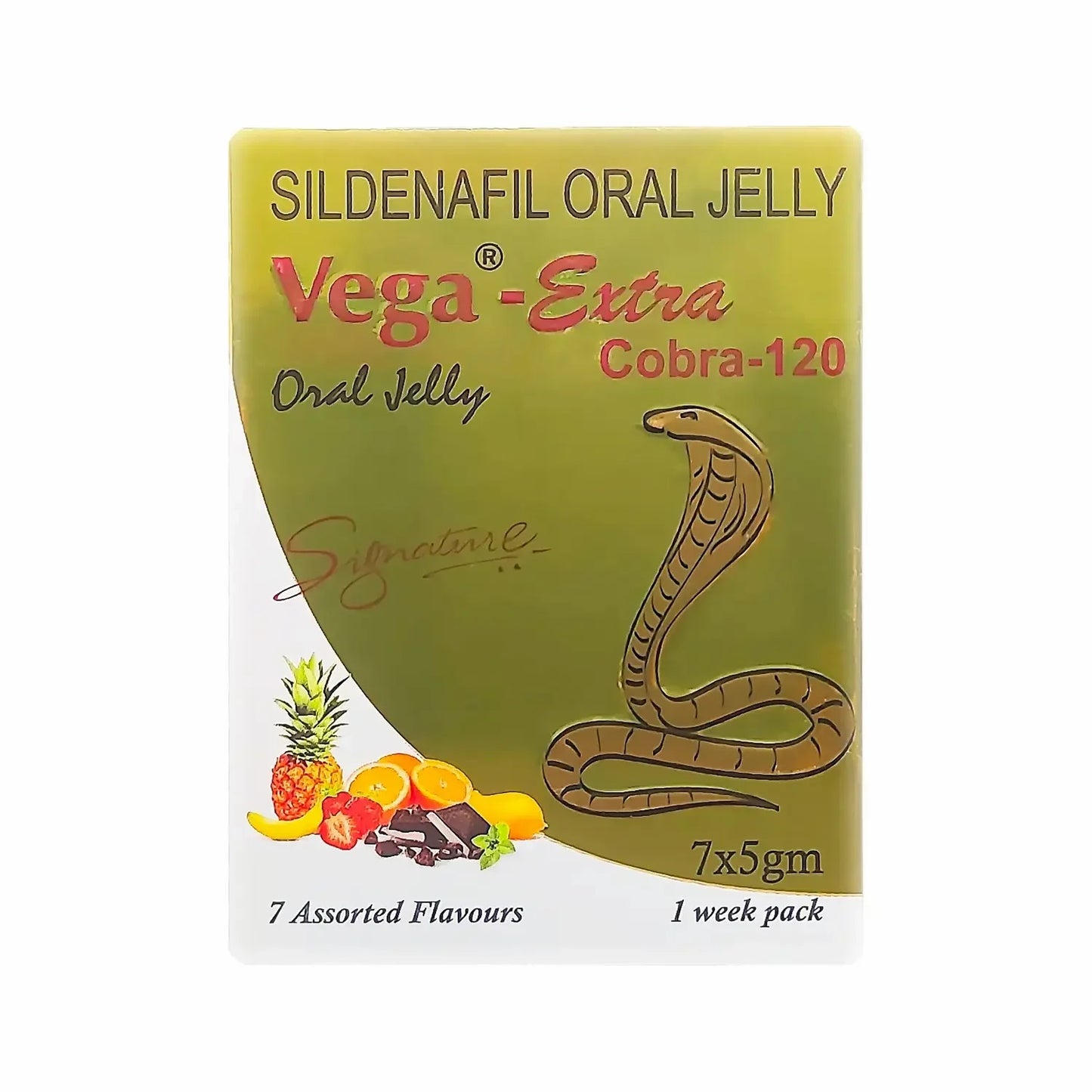Cobra 120 Jelly (Sildenafil Citrate)