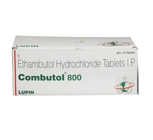 Combutol 800 Tablet (Isoniazid/Ethambutol)