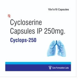 Cyclops 250mg Capsule (Cycloserine)