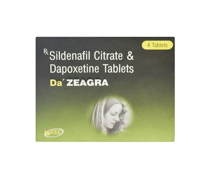 DA Zeagra Tablet (Sildenafil/Dapoxetine)
