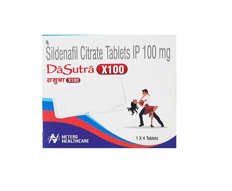 Da Sutra X100 Tablet (Sildenafil Citrate)