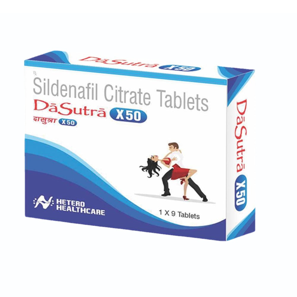 Da Sutra X50 Tablet (Sildenafil Citrate)