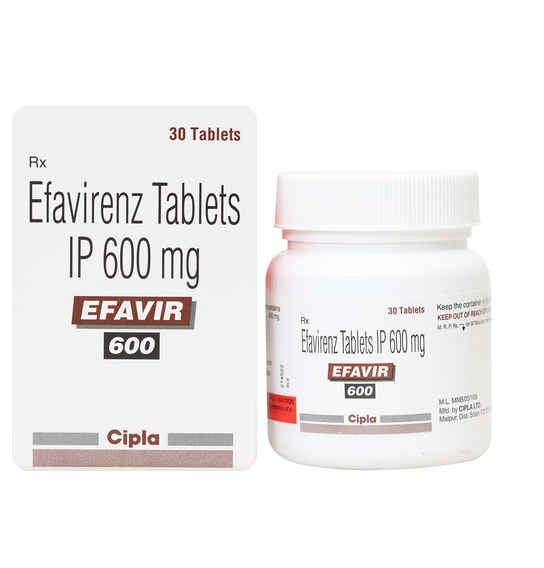 Efavir 600mg Tablet (Efavirenz)