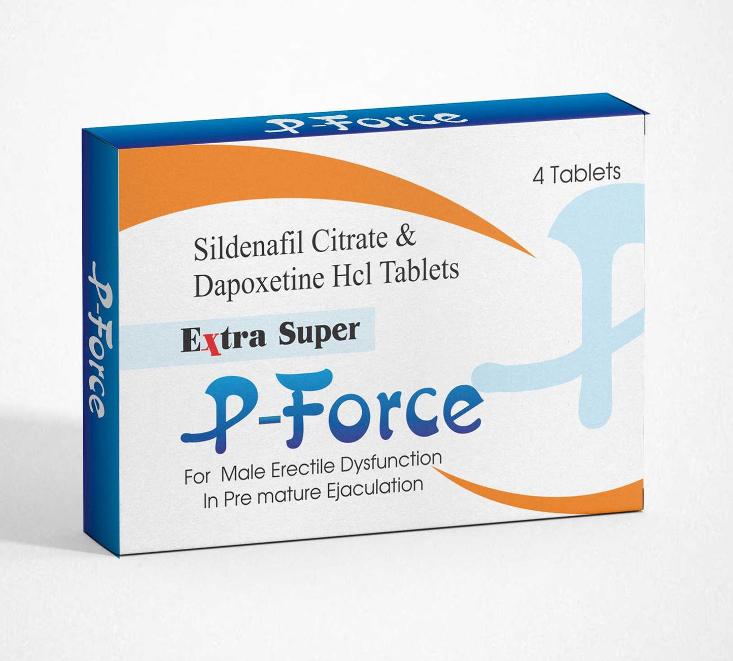 Extra Super P Force Tablet (Sildenafil/Dapoxetine)