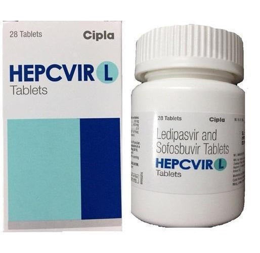 Hepcvir L Tablet (Sofosbuvir/Ledipasvir)