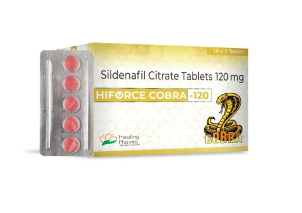 Hiforce Cobra 120mg Tablet (Sildenafil Citrate)