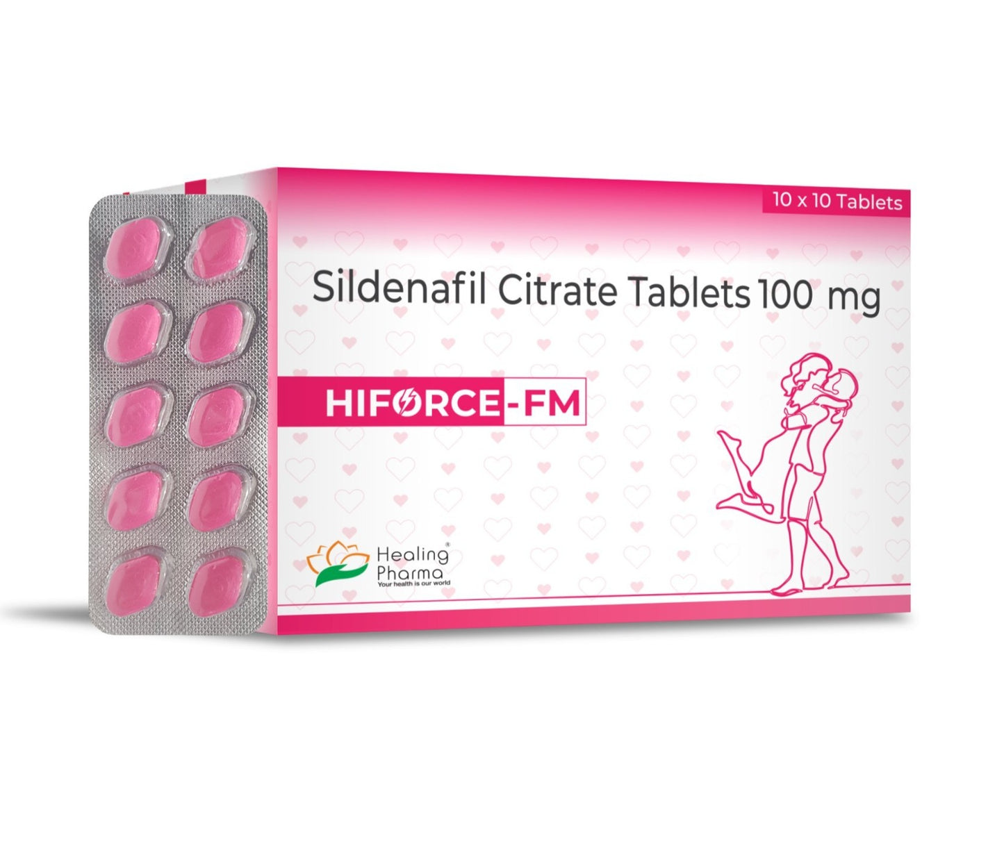 Hiforce FM 100mg Tablet (Sildenafil Citrate)