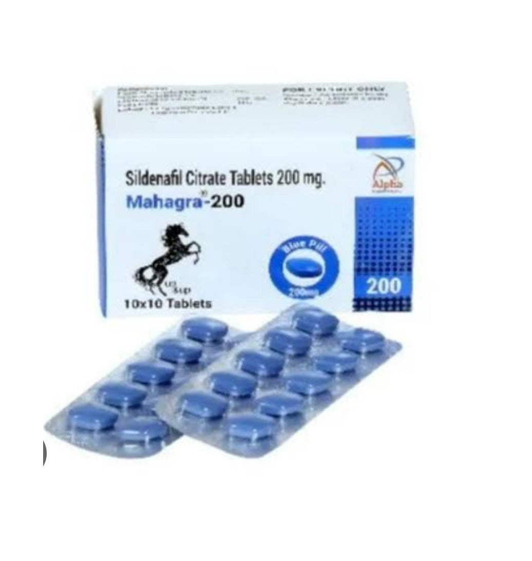 Mahagra 200mg Tablet (Sildenafil Citrate)