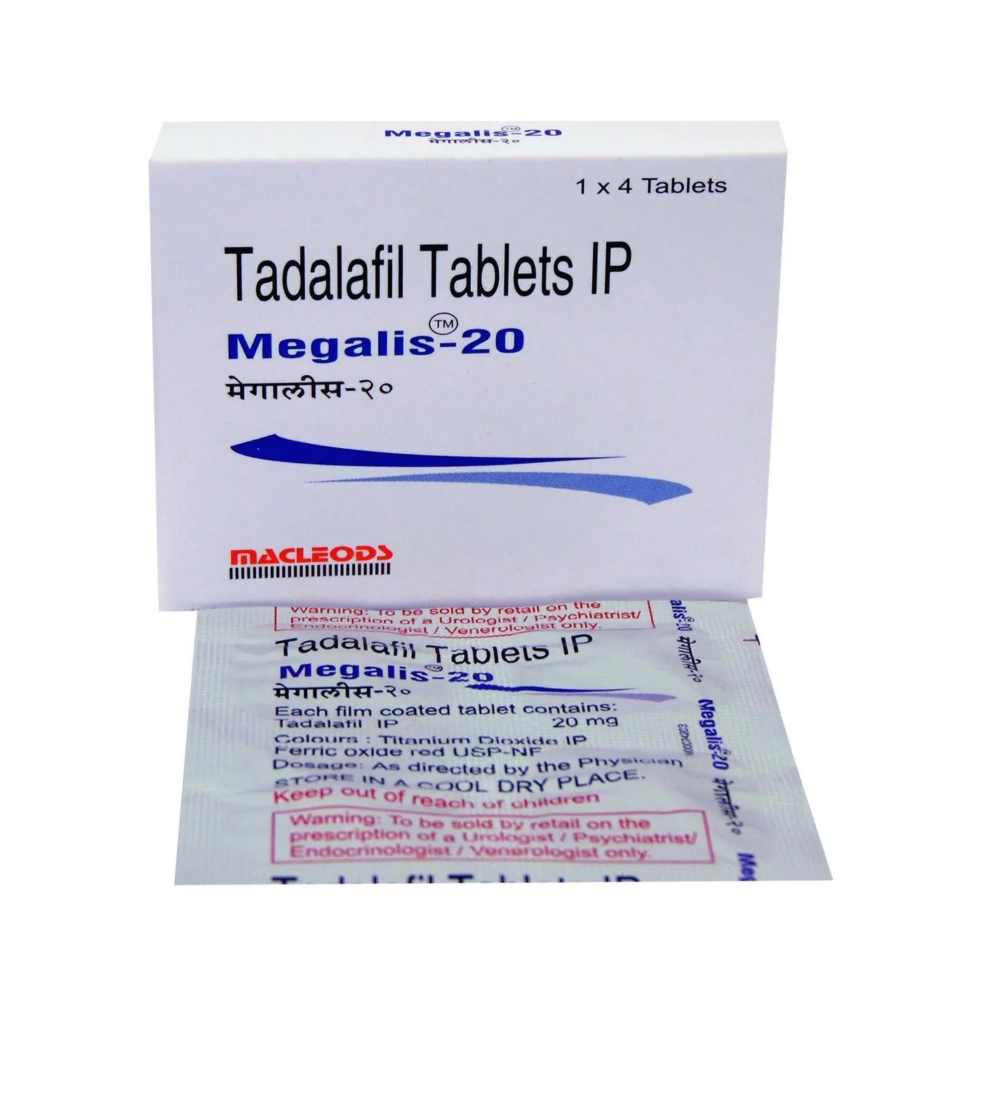 Megalis 20mg Tablet (Tadalafil)