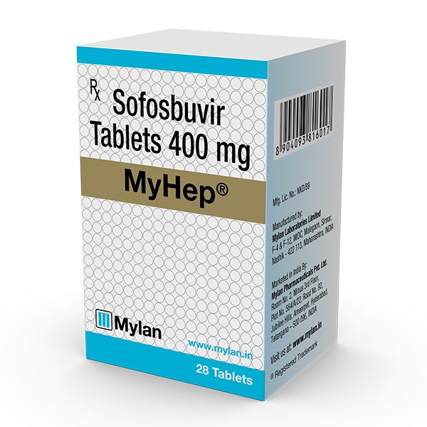 MyHep 400mg Tablet (Sofosbuvir)