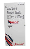 Nuace Tablets (Darunavir/Ritonavir)