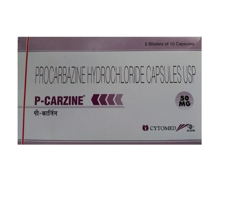 P Carzine 50 Capsule (Procarbazine)