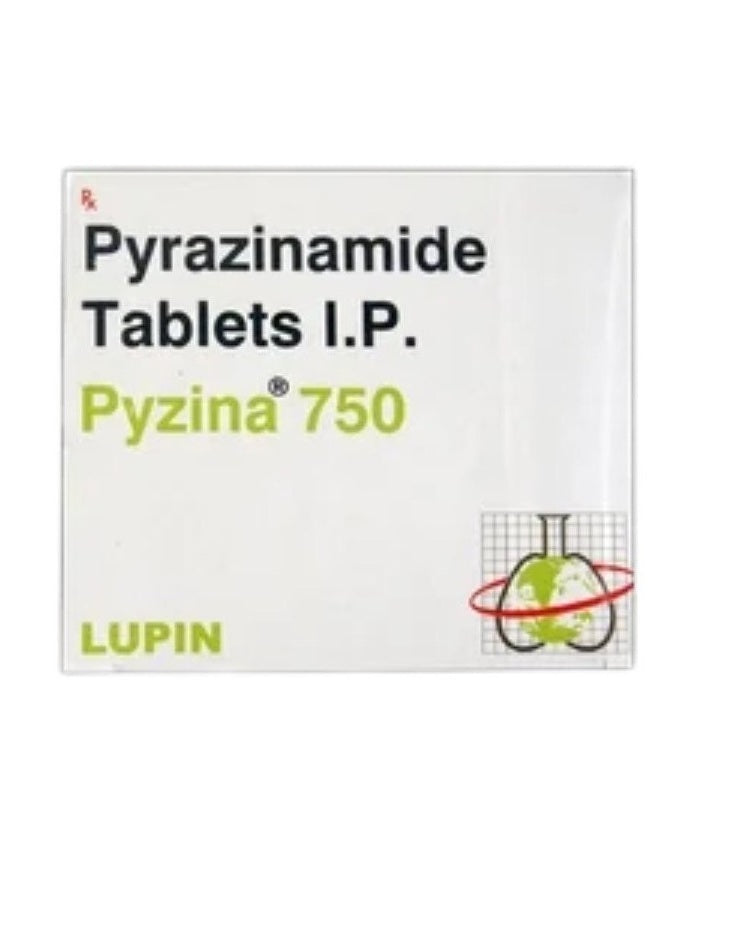 Pyzina 750mg Tablet (Pyrazinamide)