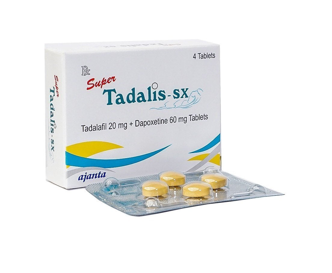 Super Tadalis SX Tablet (Tadalafil/Dapoxetine)