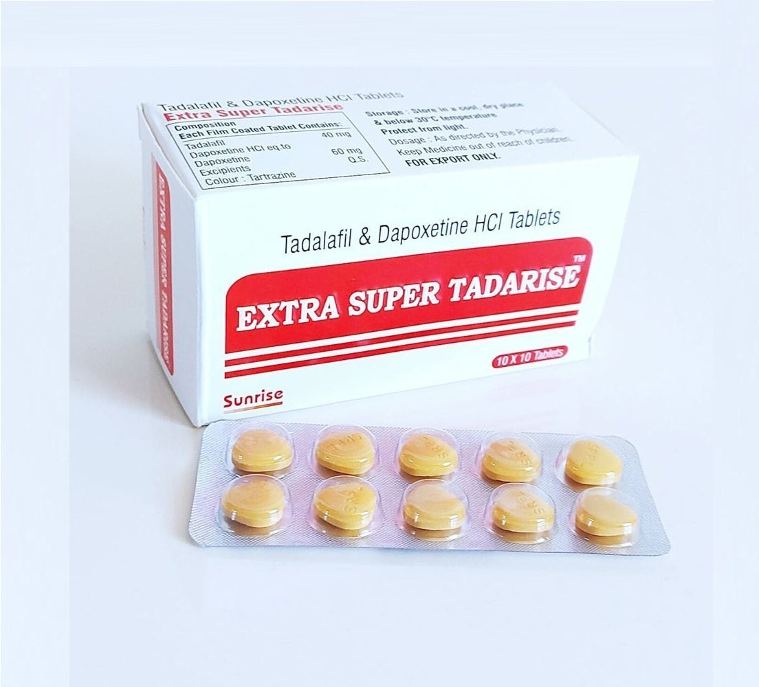 Super Tadarise Tablet (Tadalafil/Dapoxetine)