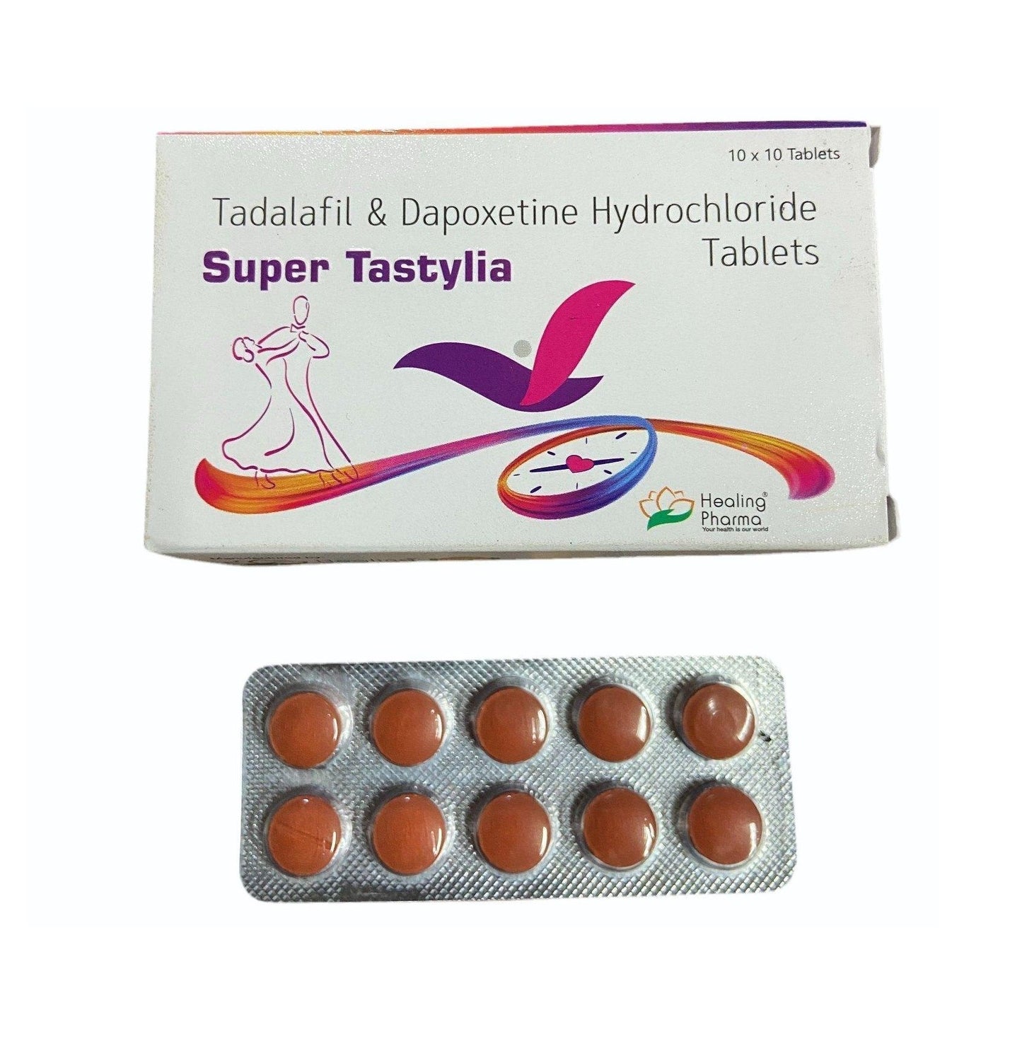 Super Tastiliya Tablet (Tadalafil/Dapoxetine)
