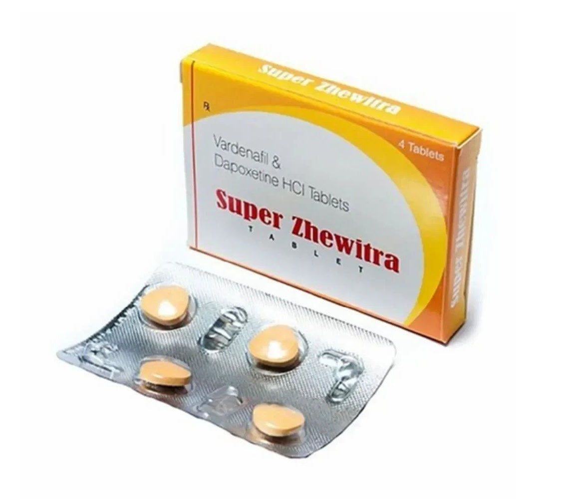 Super Zhewitra Tablet (Vardenafil/Dapoxetine)