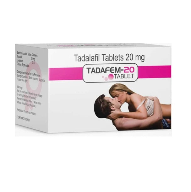 Tadafem 20mg Tablet (Tadalafil)