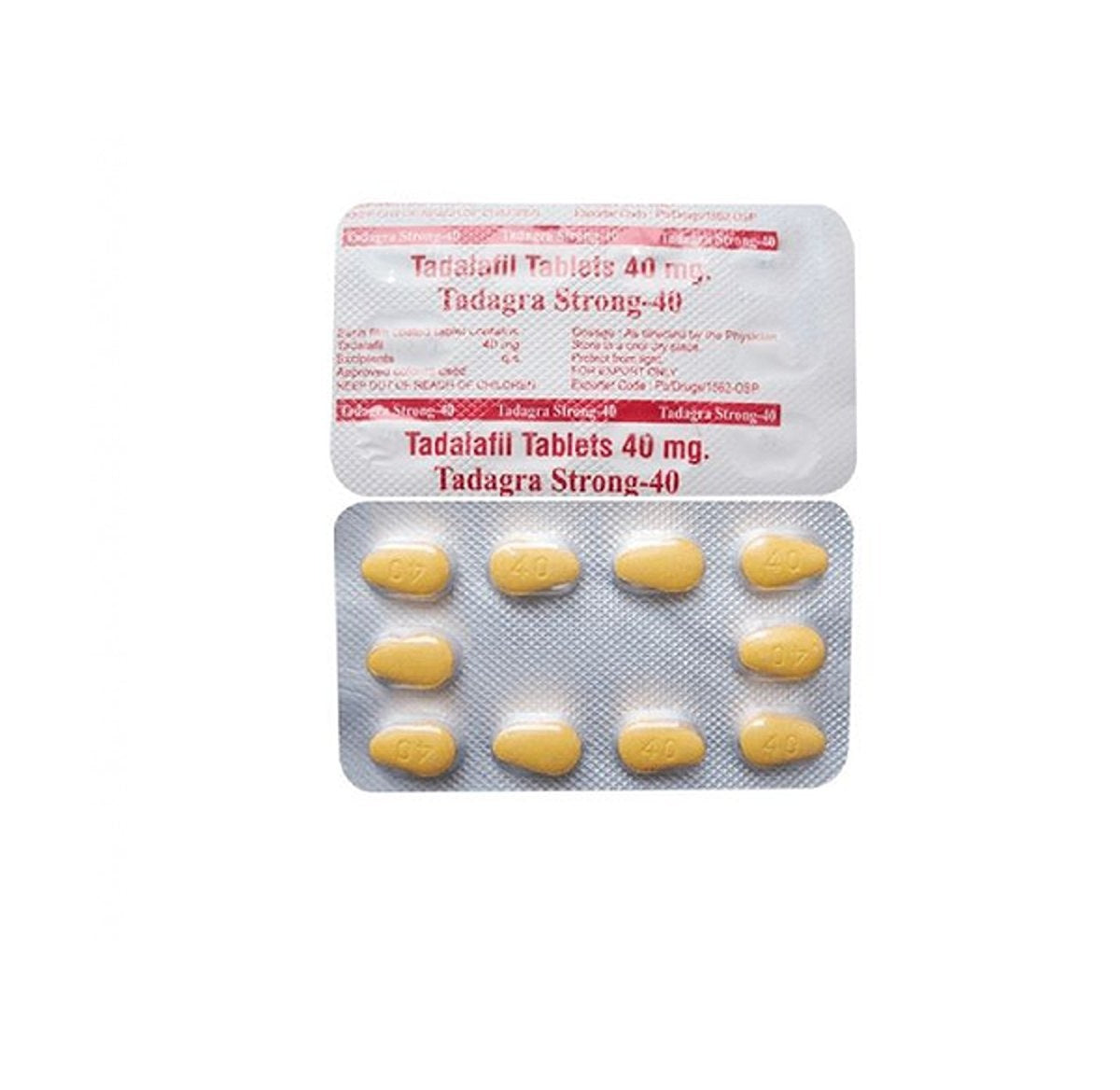Tadagra Strong 40mg Tablet (Tadalafil)