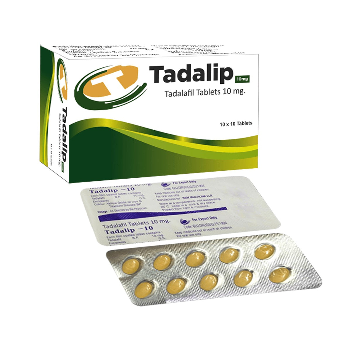 Tadalip 10mg Tablet (Tadalafil)