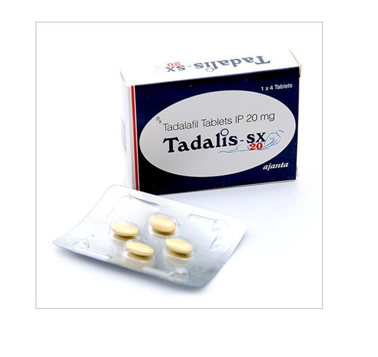 Tadalis SX 20mg Tablet (Tadalafil)