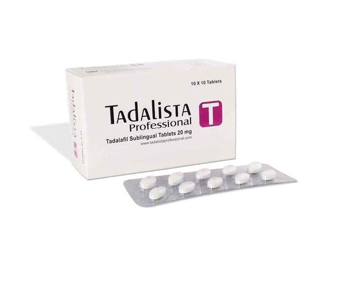 Tadalista Professional 20mg Tablet (Tadalafil)