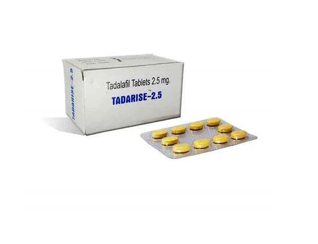 Tadarise 2.5mg Tablet (Tadalafil)
