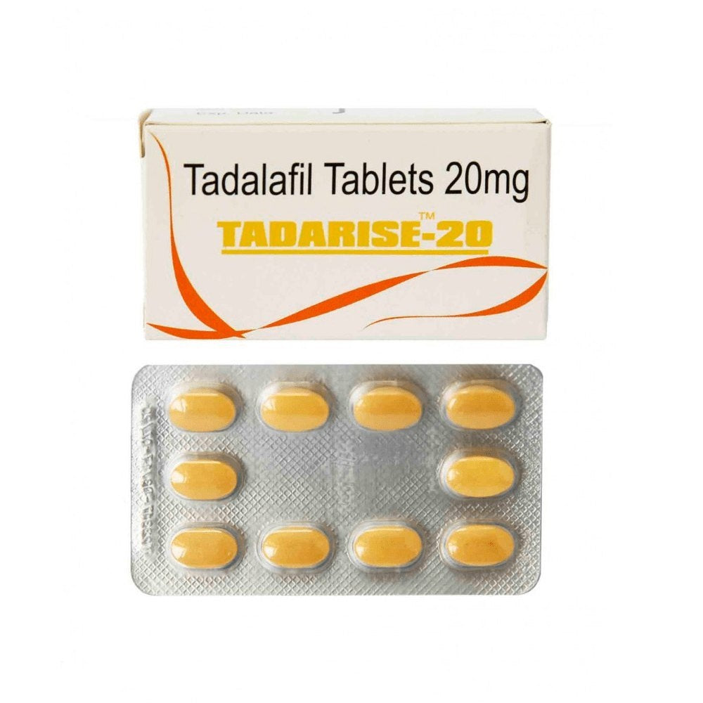 Tadarise 20mg Tablet (Tadalafil)