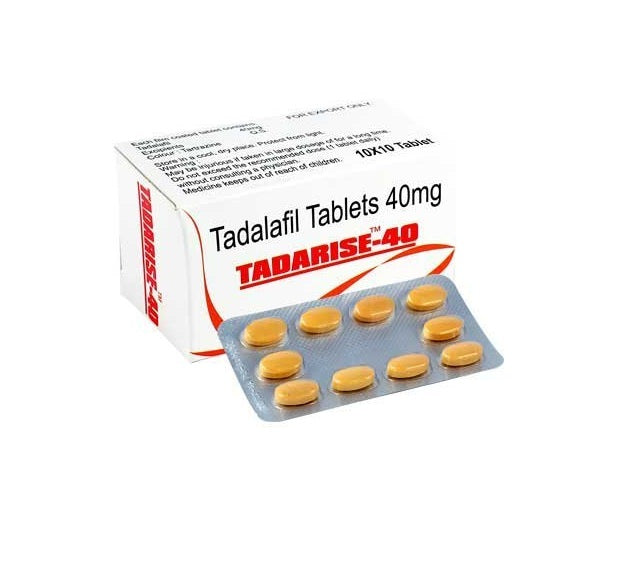 Tadarise 40mg Tablet (Tadalafil)