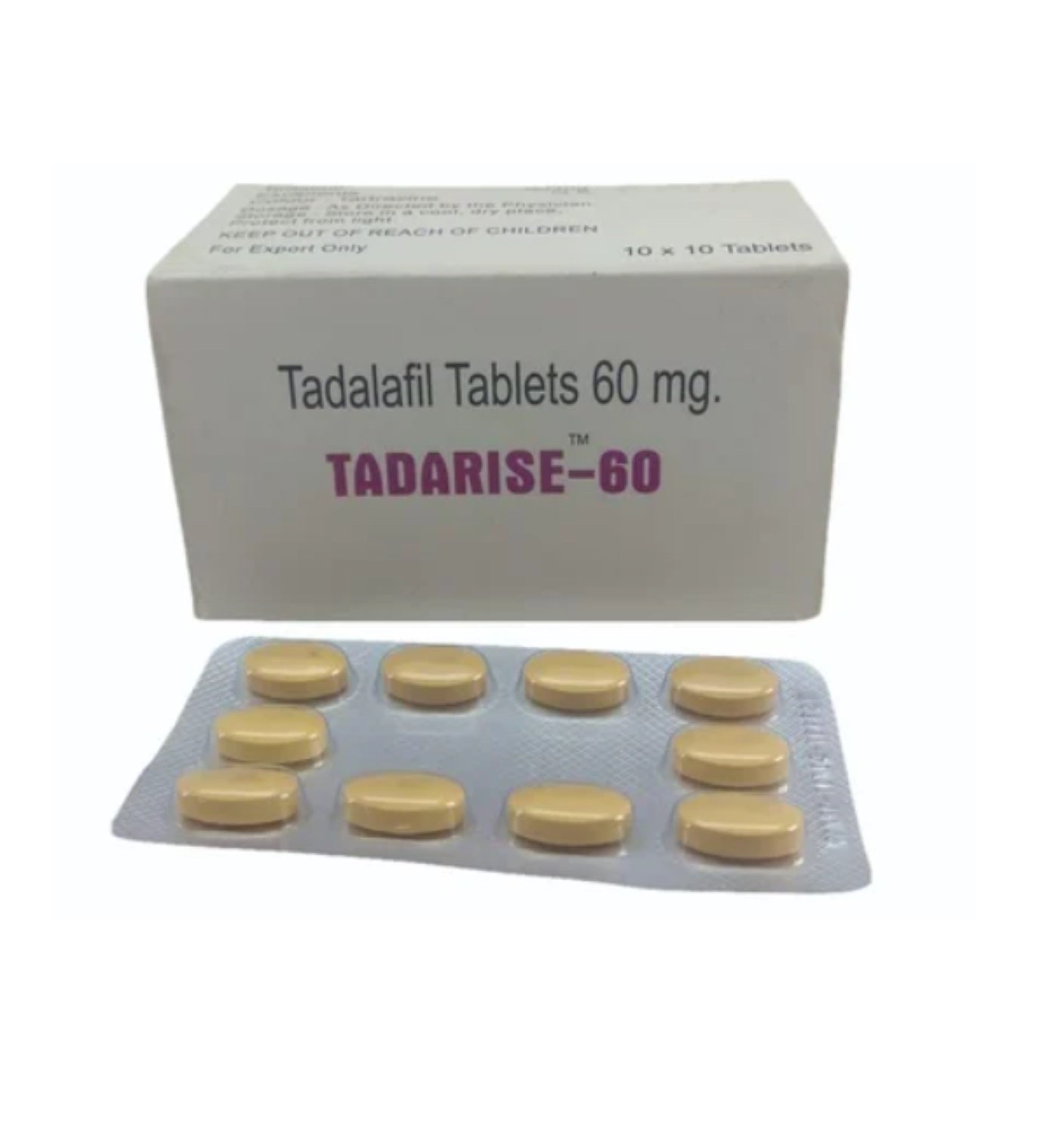 Tadarise 60mg Tablet (Tadalafil)