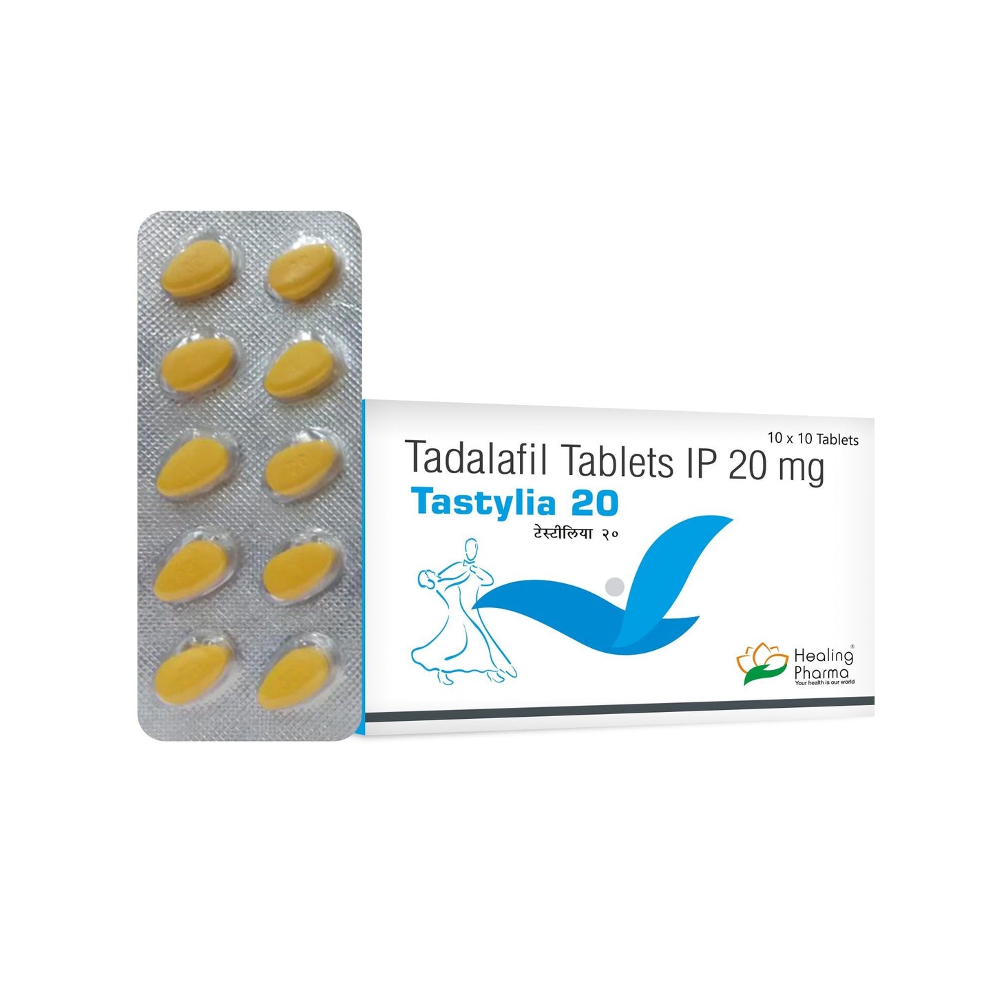 Tastylia 20mg Tablet (Tadalafil)