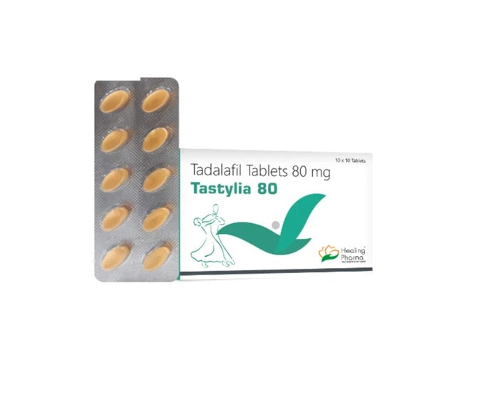 Tastylia 80mg Tablet (Tadalafil)