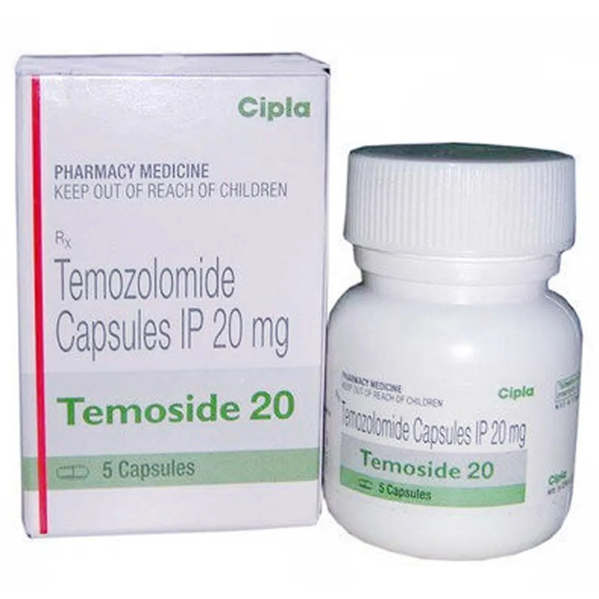Temonat 20mg Capsule (Temozolomide)