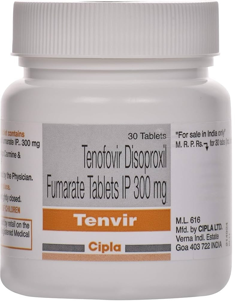 Tenvir 300mg Tablet (Tenofovir)