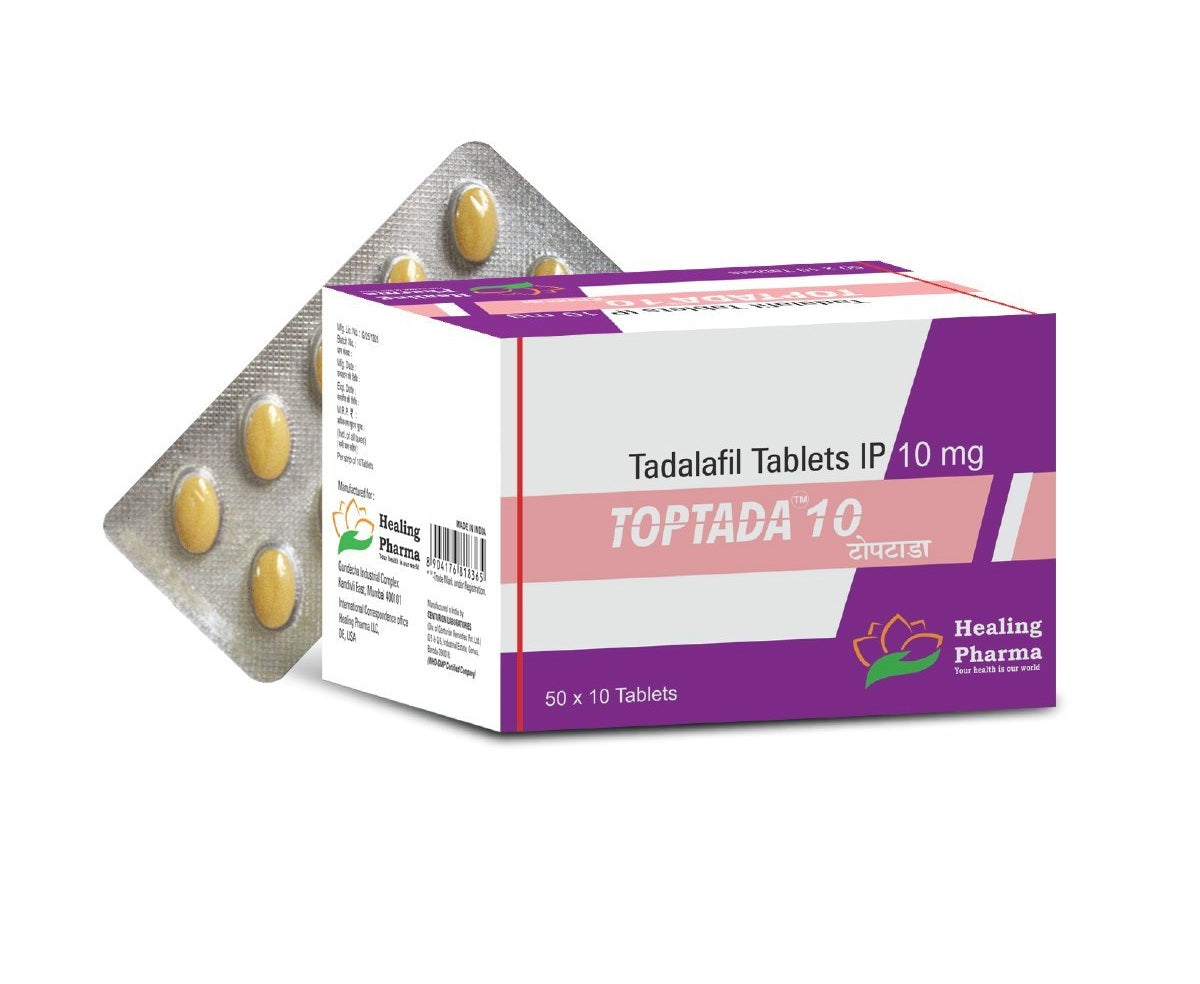 Toptada 10 Tablet (Tadalafil)