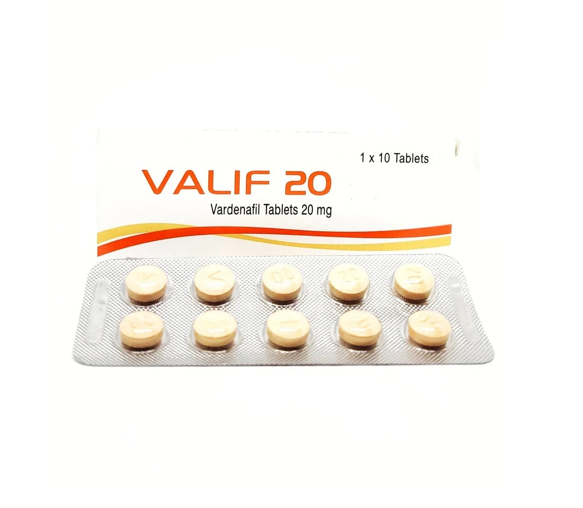 Valif 20mg Tablet (Vardenafil)
