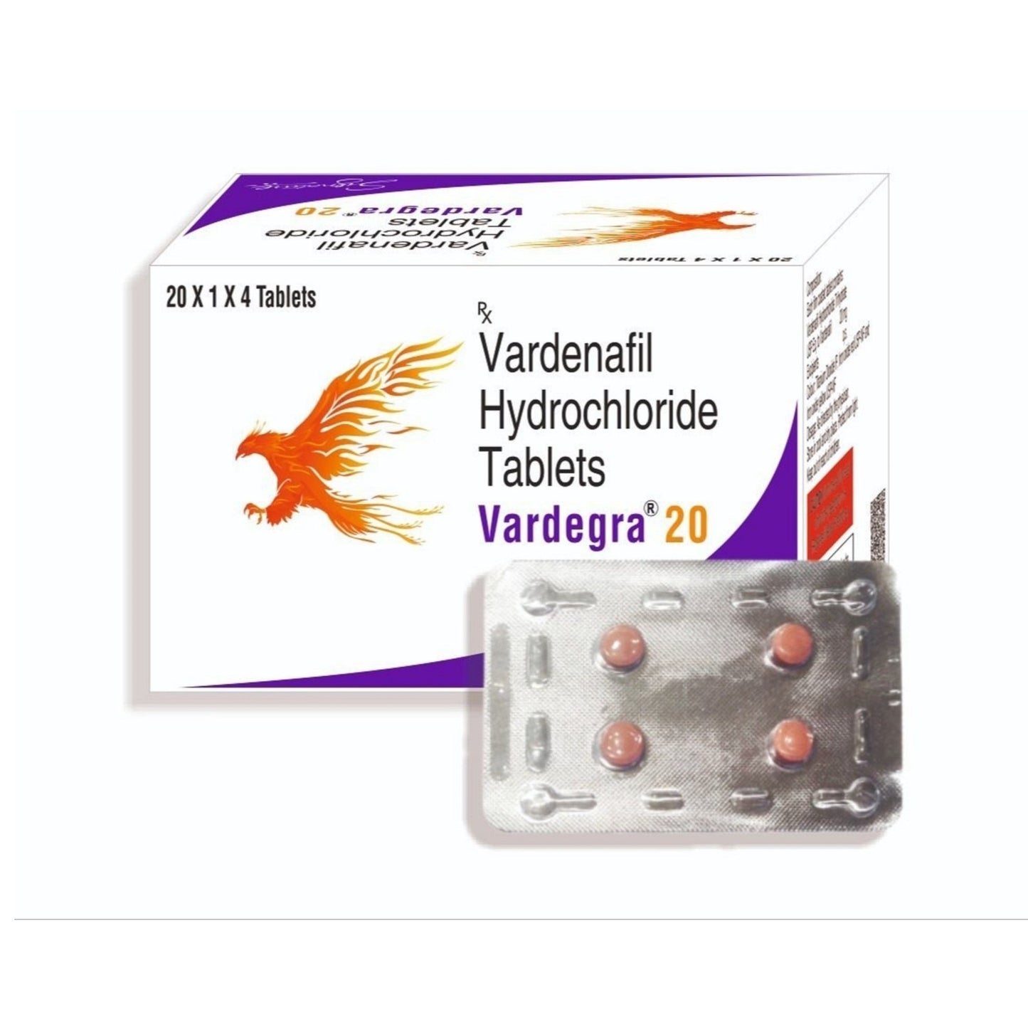 Vardegra 20mg Tablet (Vardenafil)