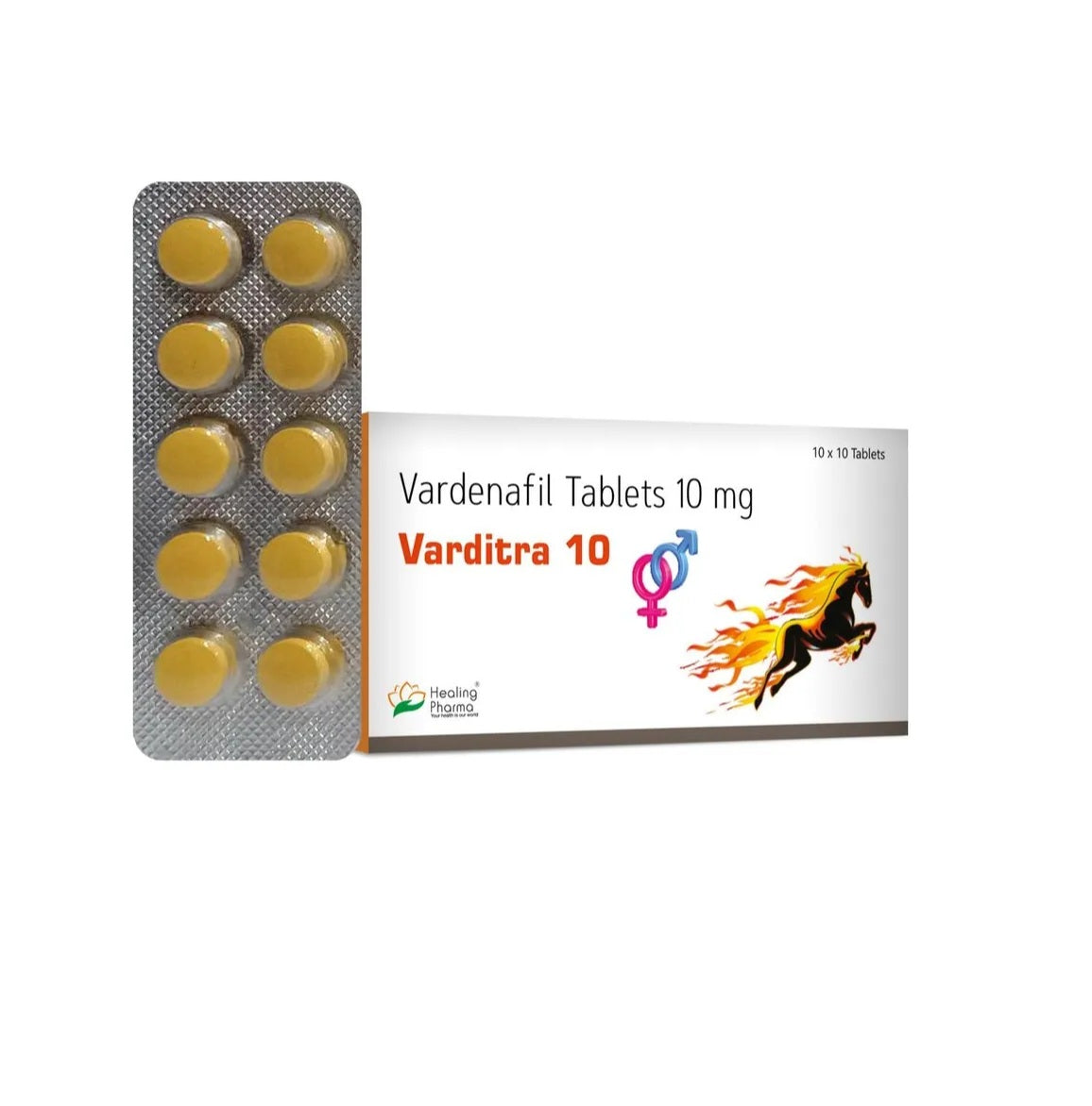 Varditra 10mg Tablet (Vardenafil)