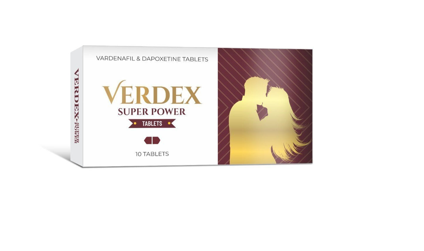 Verdex Super Power Tablet (Vardenafil/Dapoxetine)