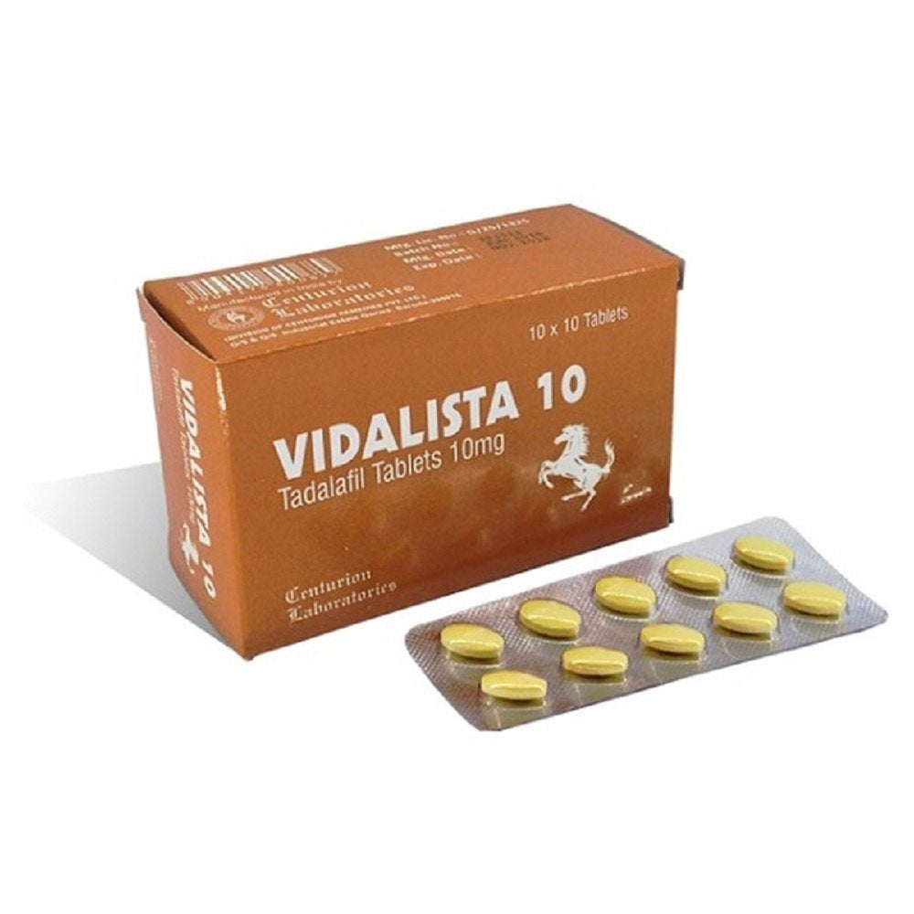 Vidalista 10mg Tablet (Tadalafil)