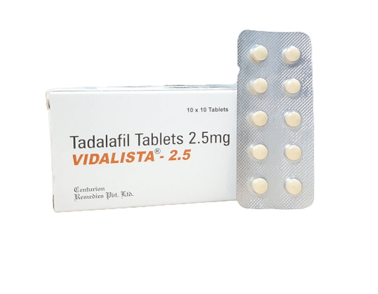 Vidalista 2.5mg Tablet (Tadalafil)