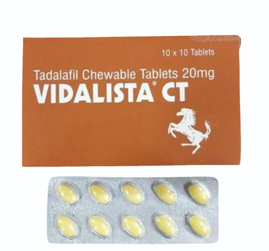 Vidalista CT 20mg Tablet (Tadalafil)