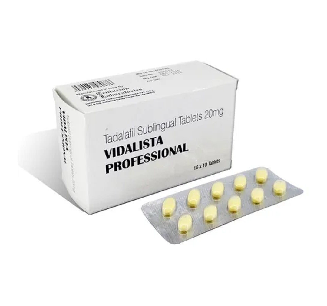 Vidalista Professional 20mg Tablet (Tadalafil)