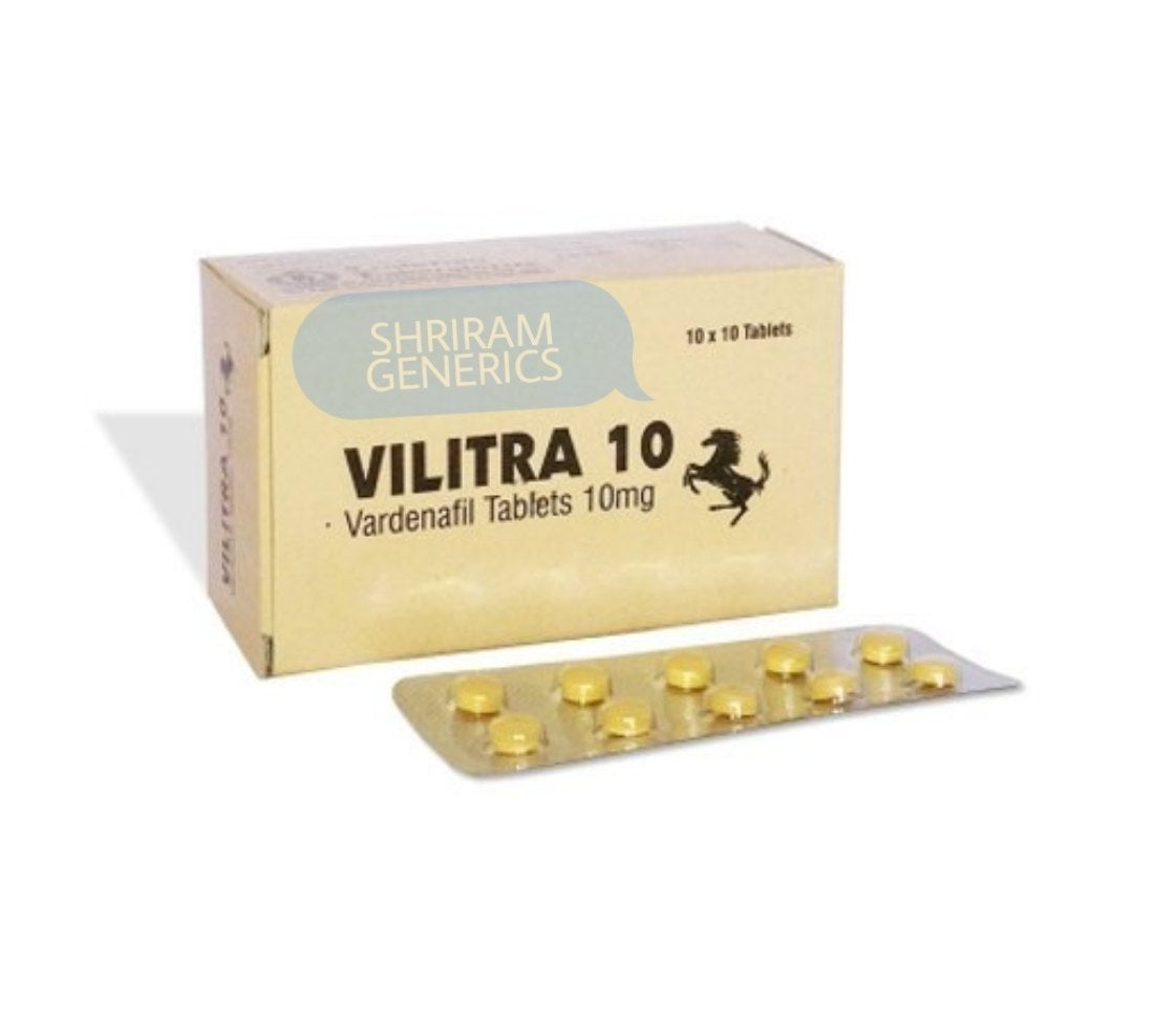 Vilitra 10mg Tablet (Vardenafil)